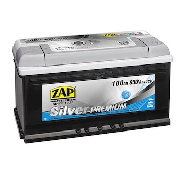 autobaterie  ZAP Silver Premium   100Ah  12V  900A     350x175x190