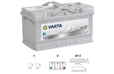 autobaterie VARTA  Silver dynamic          85Ah   12V   800A     315x175x175